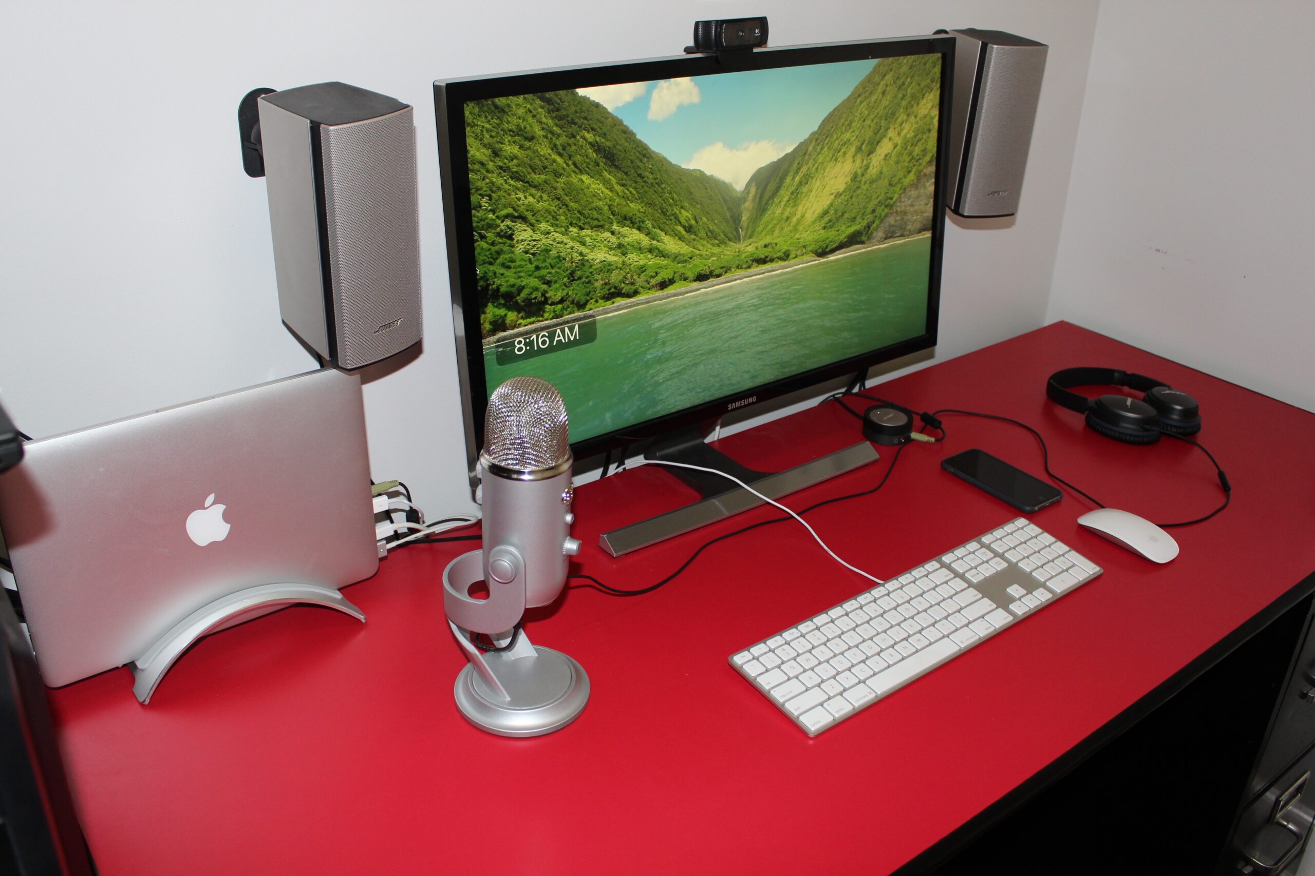 Desktop at Angle